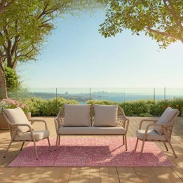 Outdoor Sofa Milos 2-Seater beige Kare Design