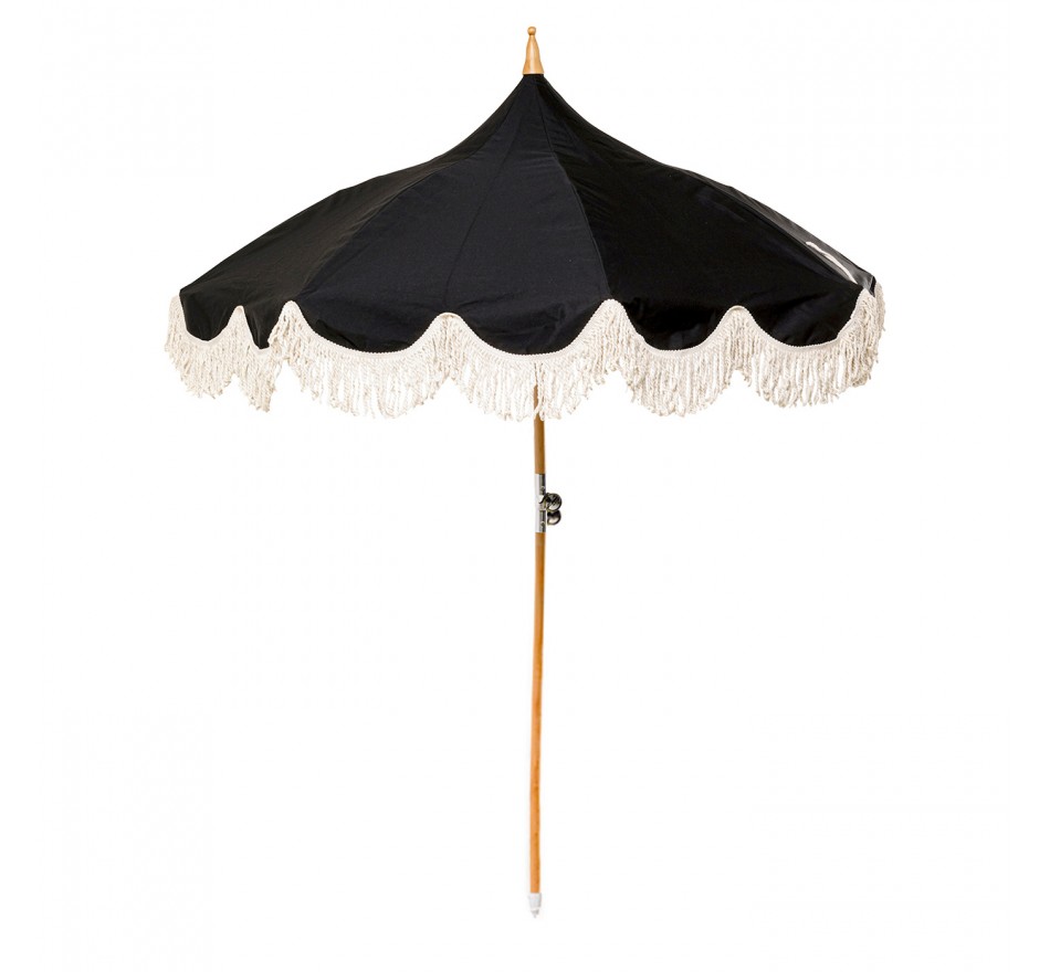 Parasol Temple noir 200cm Kare Design