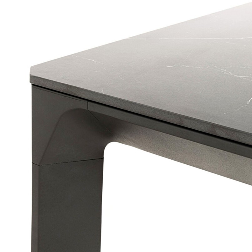 Outdoor Table Bari 180x90cm black Kare Design