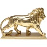 Figurine décorative Lion doré 31cm