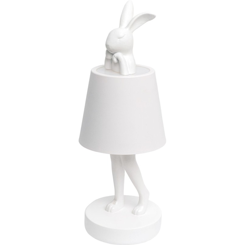 Lampe à poser Animal Rabbit LED blanc 29cm