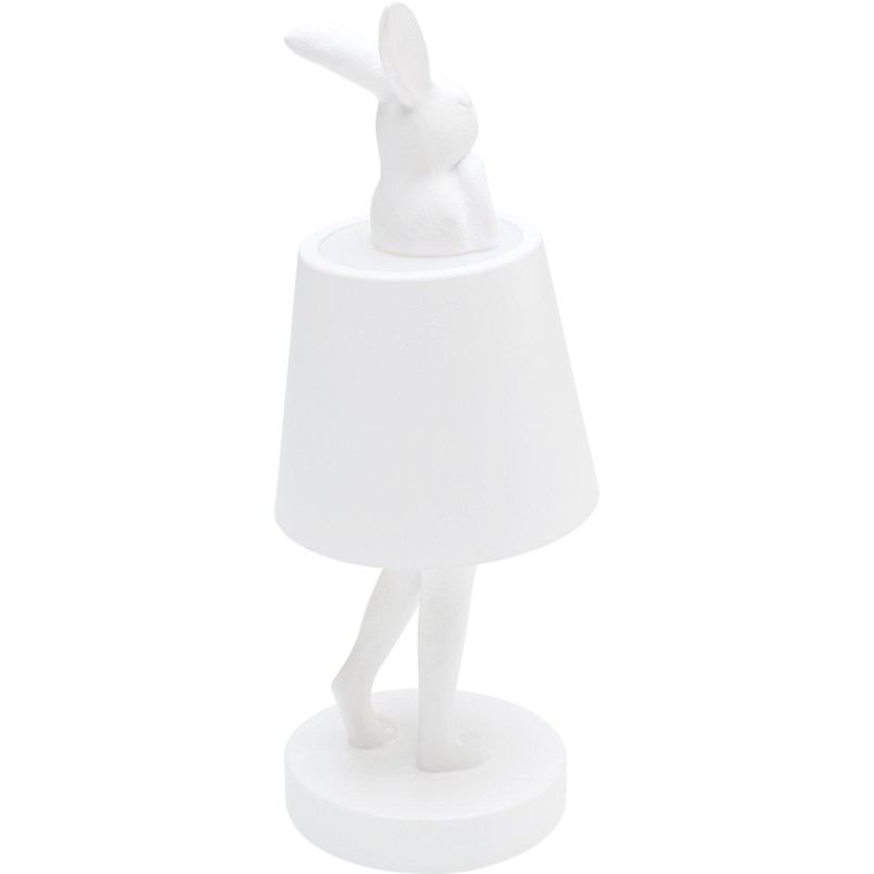 Lampe à poser Animal Rabbit LED blanc 29cm
