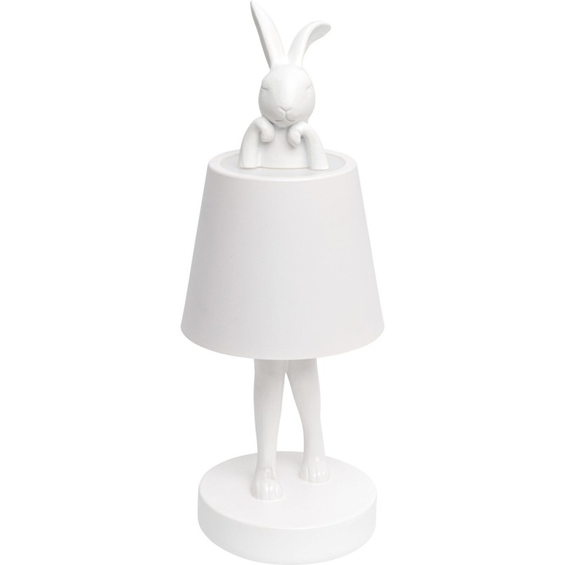 Lampe à poser Animal Rabbit LED blanc 29cm