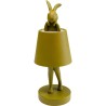 Lampe à poser Animal Rabbit LED vert 29cm