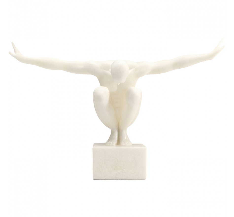 Déco Athlet 50cm blanc Kare Design