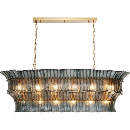 Suspension Venezia bleue 130cm Kare Design