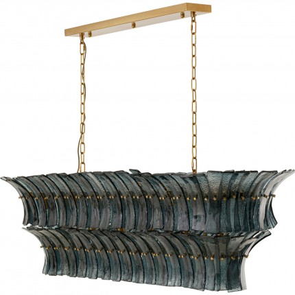 Suspension Venezia bleue 130cm Kare Design