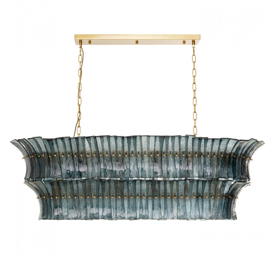 Suspension Venezia bleue 130cm Kare Design