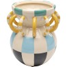 Vase Harlequin Handle 24cm