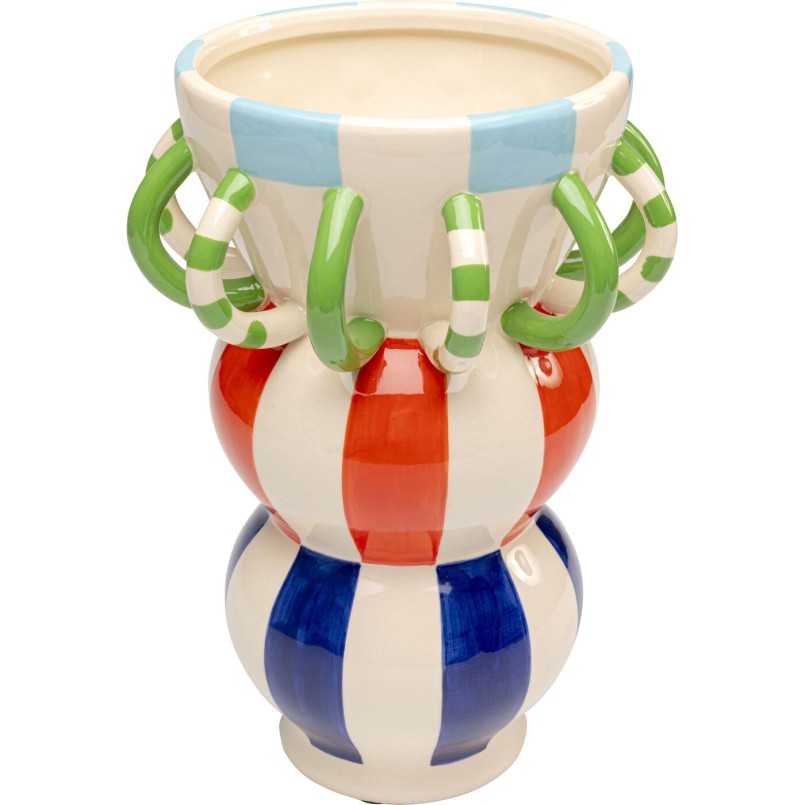 Vase Harlequin Handle 33cm