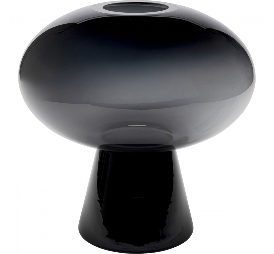 Vase Divine noir 30cm Kare Design