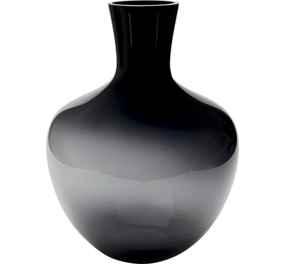 Vase Divine noir 40cm Kare Design