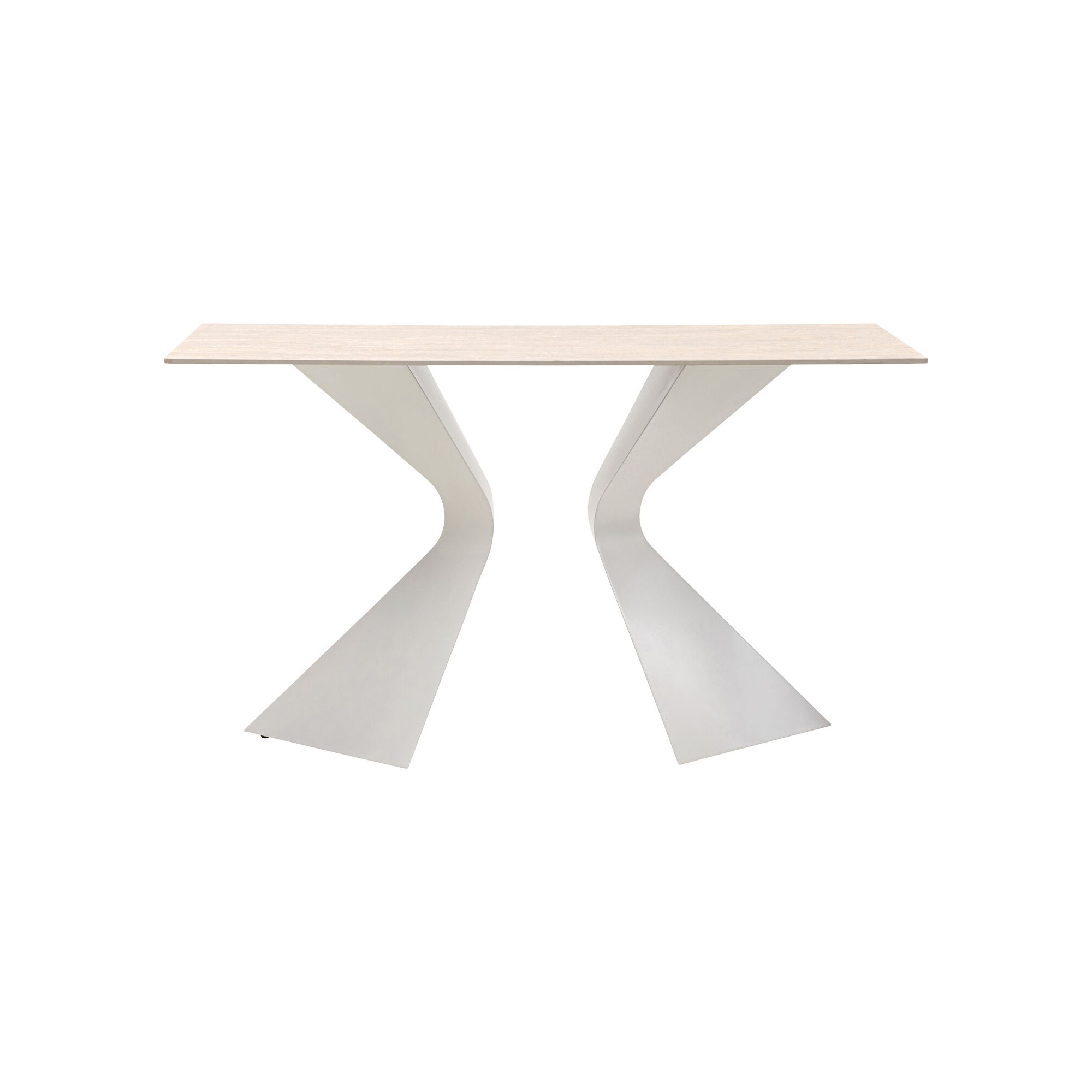 Console Gloria Travertin greige 140x81cm