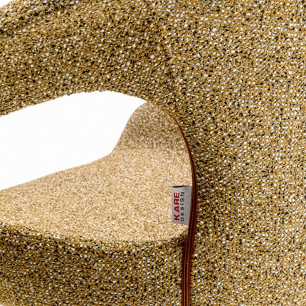 Chaise pivotante avec accoudoirs Golo Kare Design