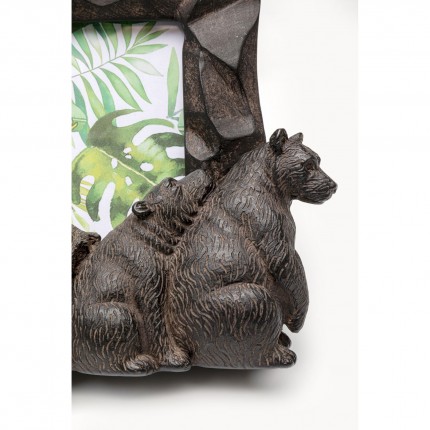 Picture Frame relaxed bear family 17x24cm Kare Design