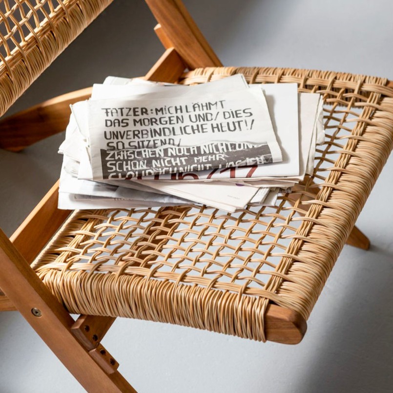 Chaise de jardin pliante en bois - Copacabana - Kare Design