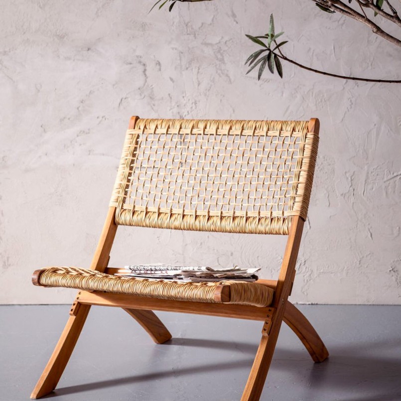Chaise de jardin pliante en bois - Copacabana - Kare Design