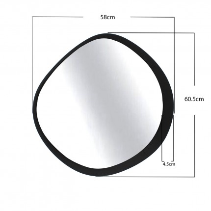 Wall Mirror Gigi 61x58cm Kare Design