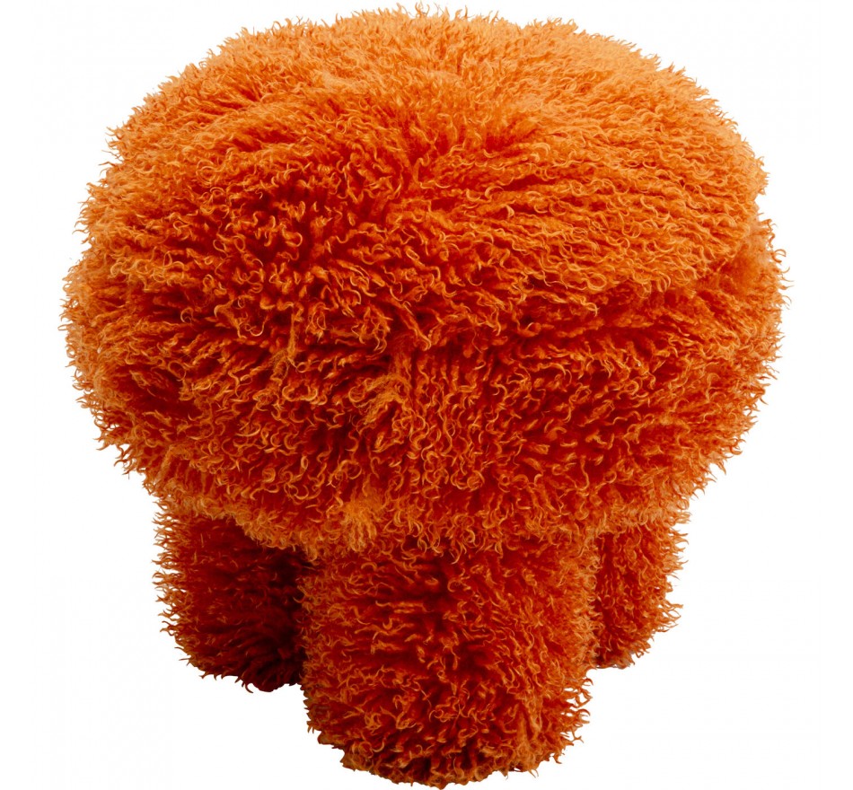 Tabouret Plushy orange Kare Design