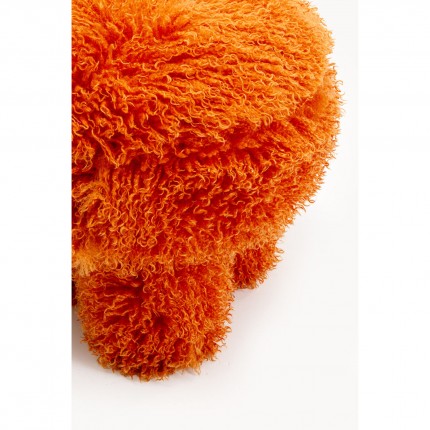Tabouret Plushy orange Kare Design