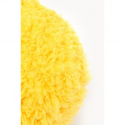 Tabouret Plushy jaune Kare Design