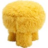 Tabouret Plushy jaune