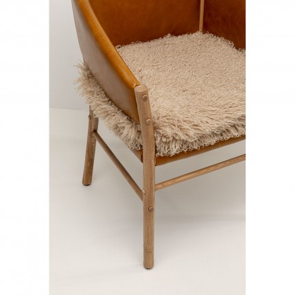 Chaise avec accoudoirs Halva Kare Design