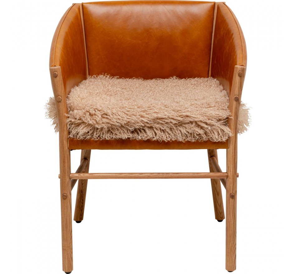 Chaise avec accoudoirs Halva Kare Design