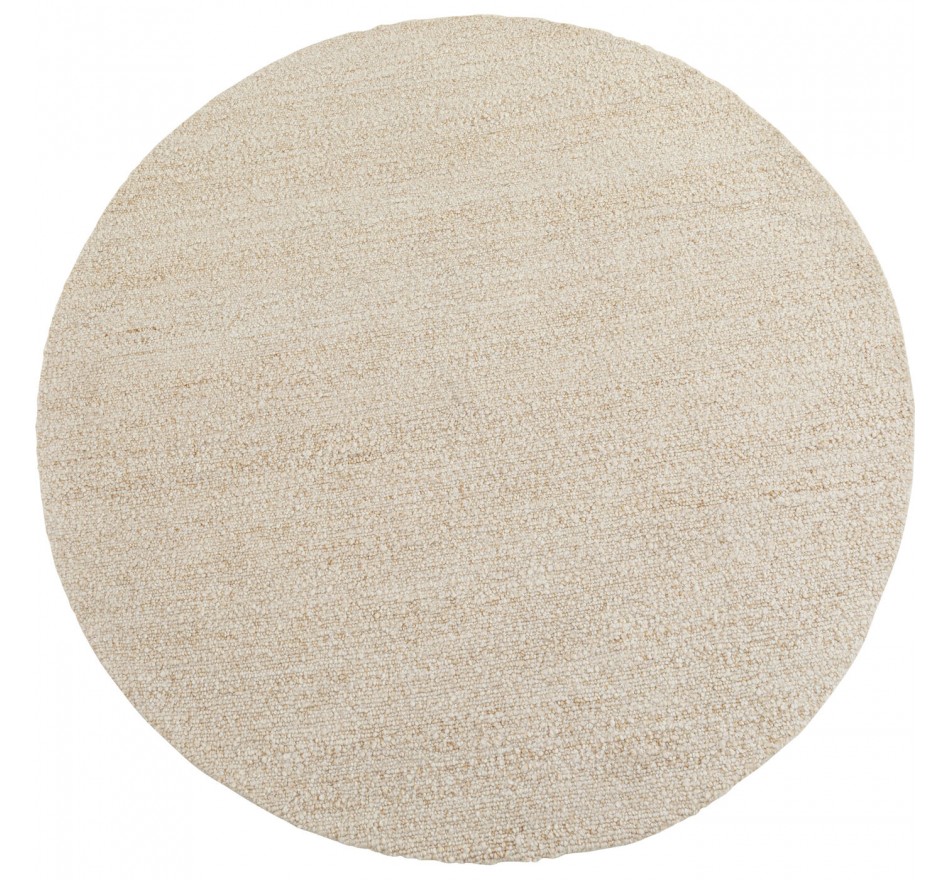 Carpet Boucara Ø250cm cream Kare Design