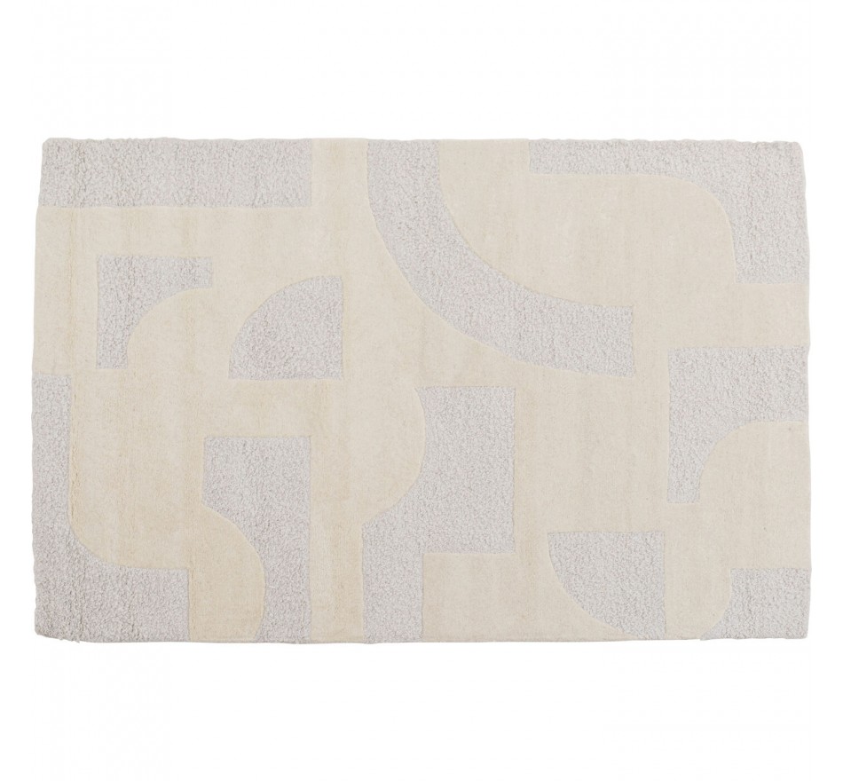 Carpet Flow 240x170cm white Kare Design