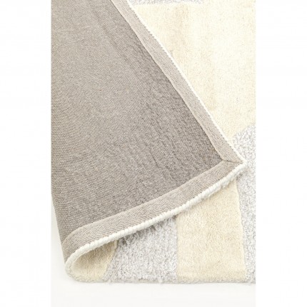 Tapis Flow 240x170cm blanc Kare Design