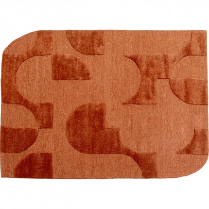 Tapis Flow 240x170cm orange Kare Design