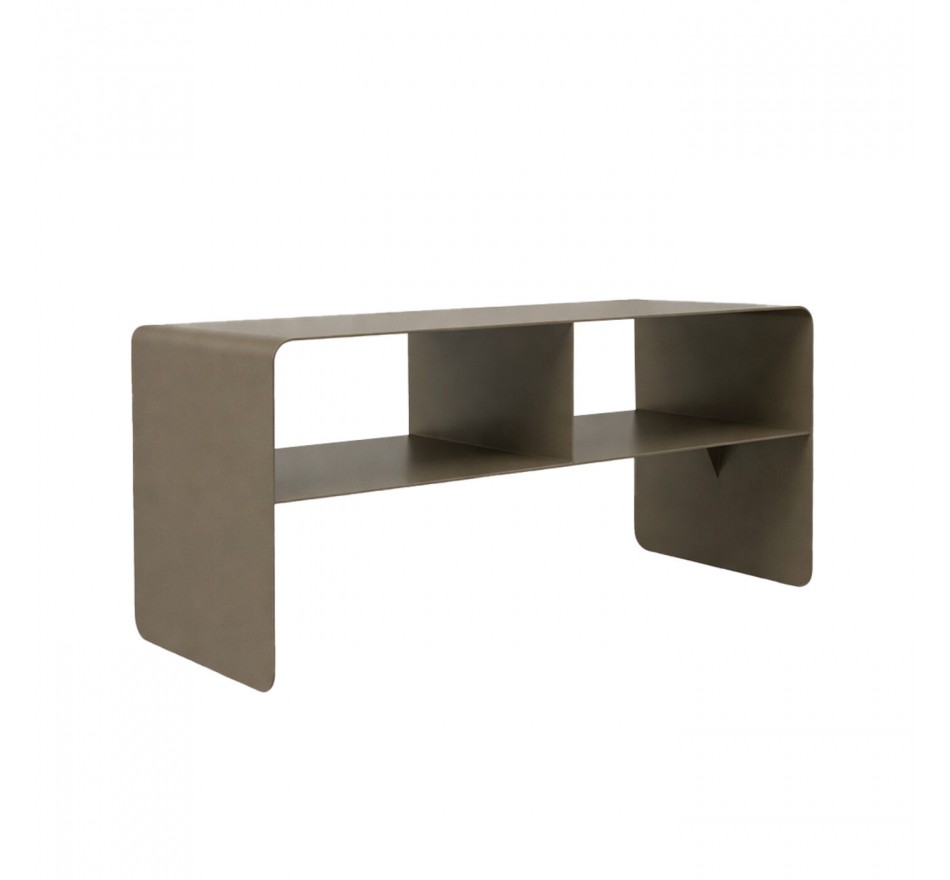 Meuble TV Lounge 90x37cm bronze Kare Design