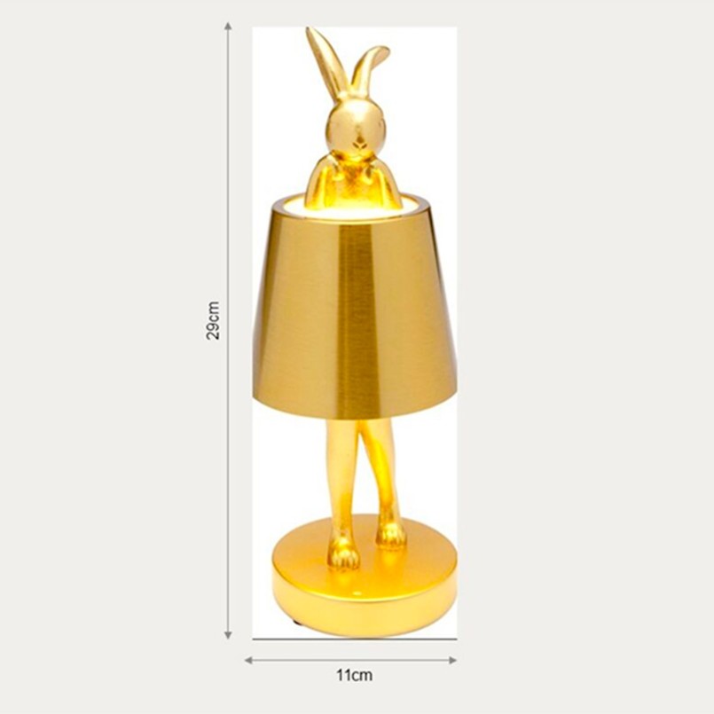Lampe rechargeable lapin blanc - Kare Design
