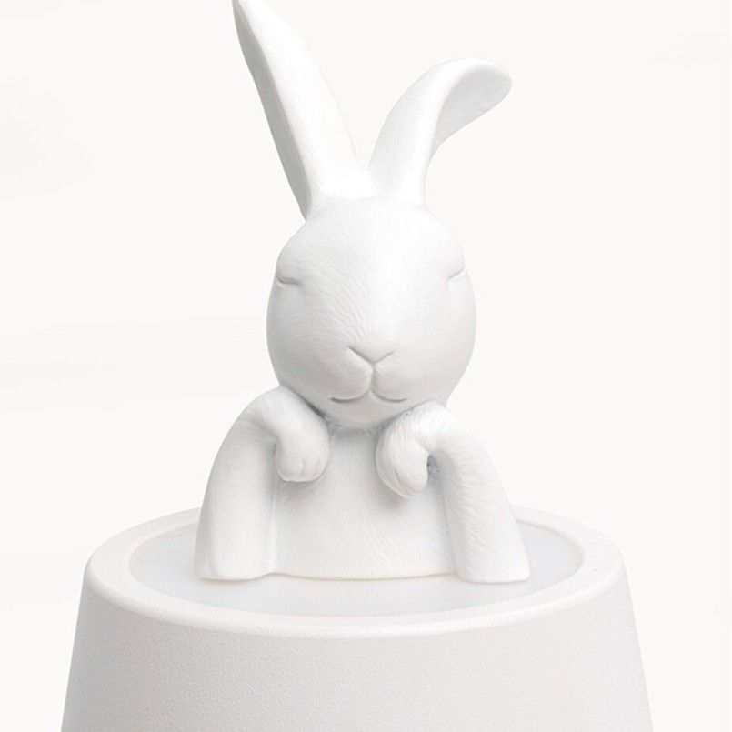 Lampe rechargeable lapin blanc - Kare Design