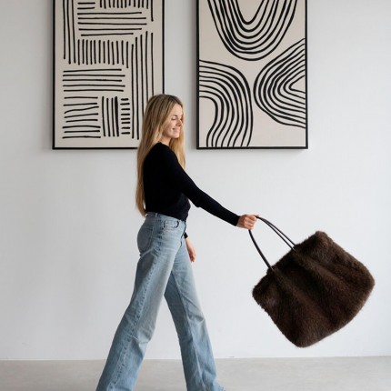 Hand Bag Mika brown Kare Design