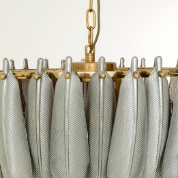Suspension plumes en verre -  Kare Design
