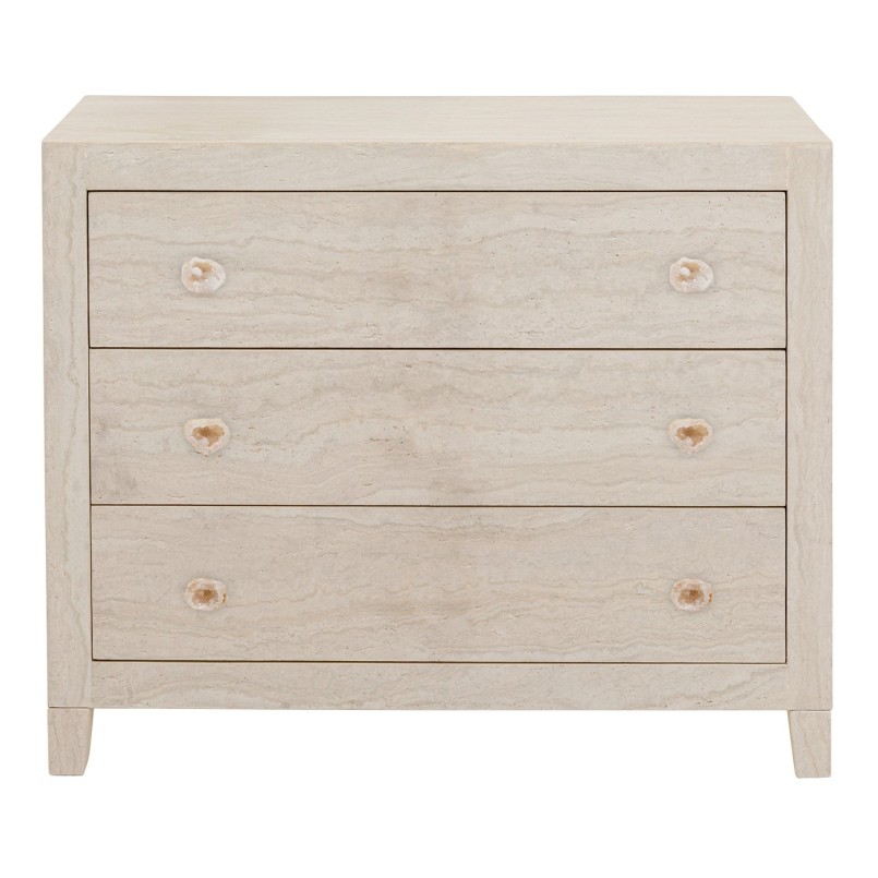 Commode en marbre minéral - Travertino - Kare Design