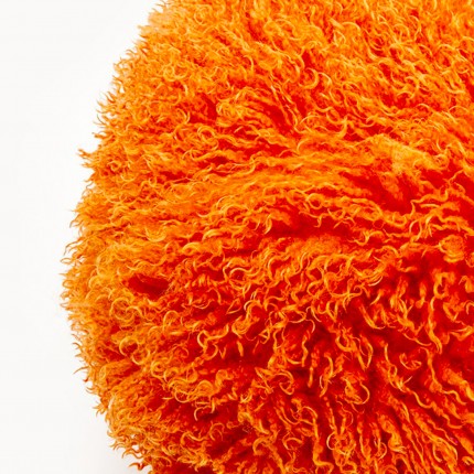 Tabouret Plushy orange Kare Design
