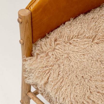 Chaise avec accoudoirs Halva Kare Design