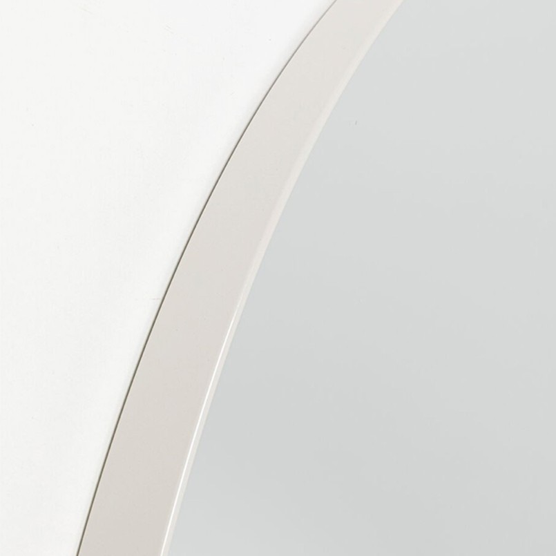Miroir mural rond gris - Scarlet - Kare Design