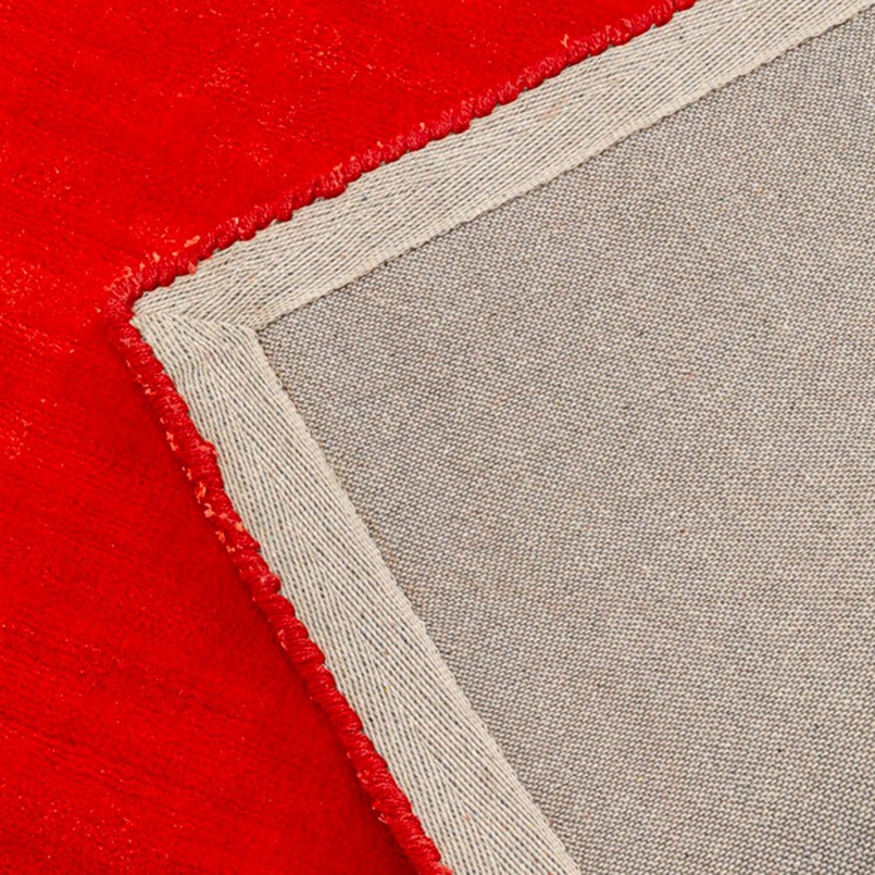 Tapis en viscose rouge - Cosy - Kare Design