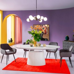 Carpet Cosy 240x170cm red Kare Design