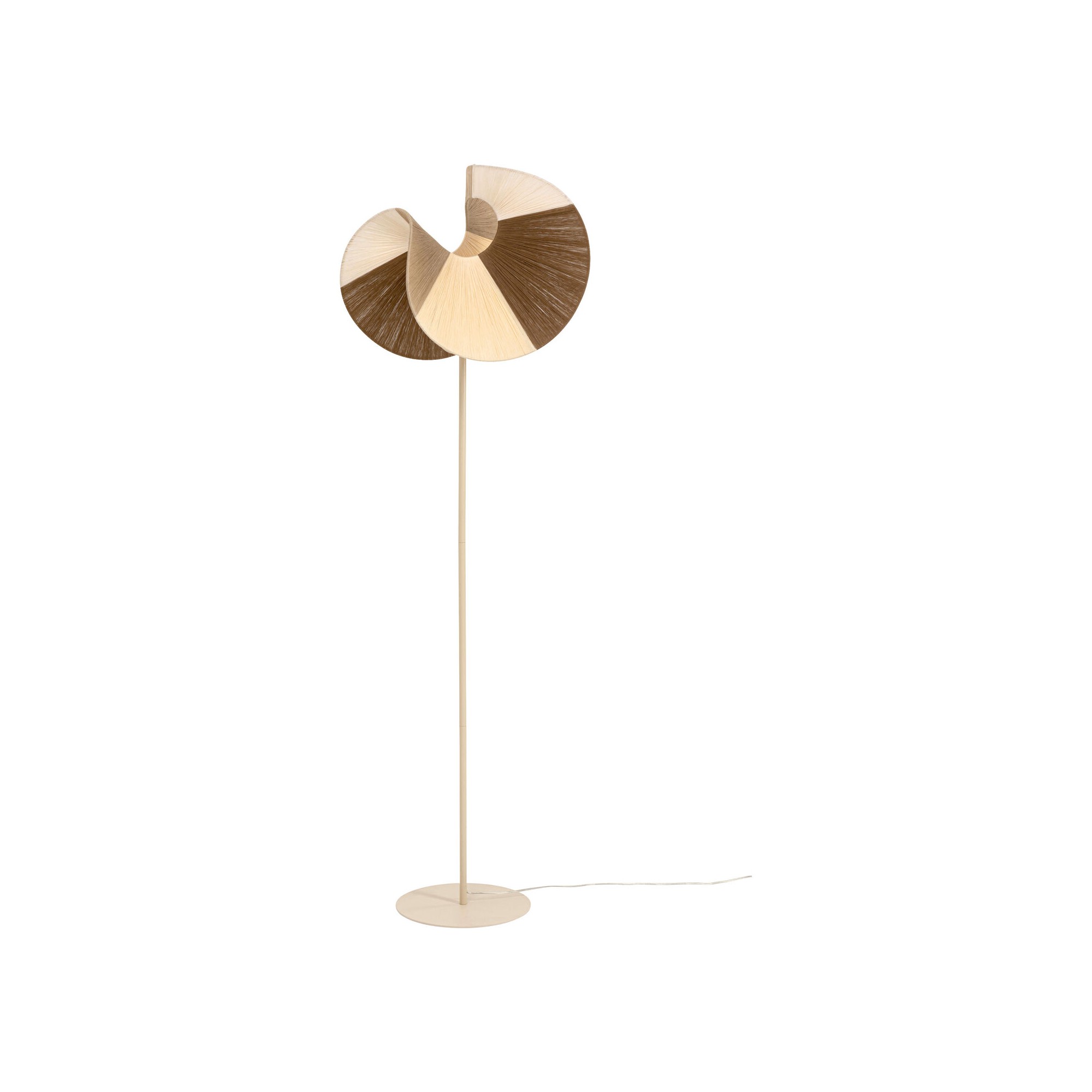 Lampadaire Sella beige 160cm