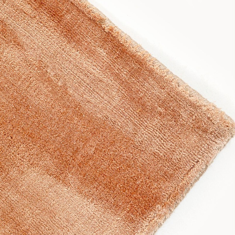 Tapis en viscose marron - Cosy - Kare Design