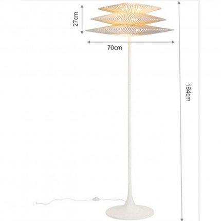 Floor Lamp Facile Tre 184cm Kare Design