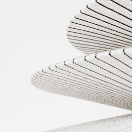 Lampadaire noir et blanc - Facile Tre - Kare Design