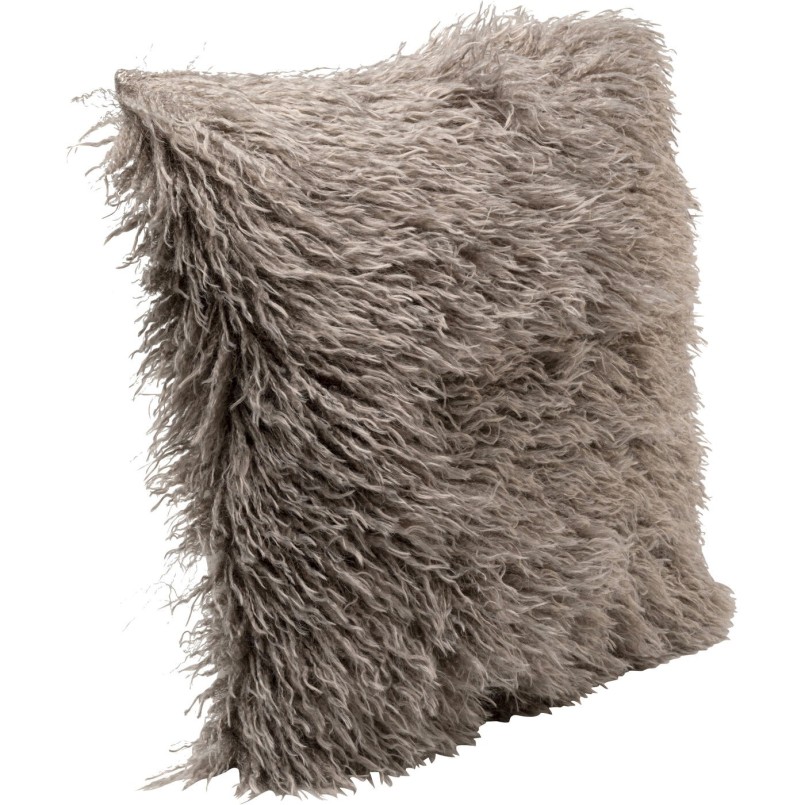 Coussin Grizzly gris 45x45cm
