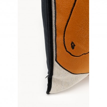 Cushion duo horse orange Kare Design