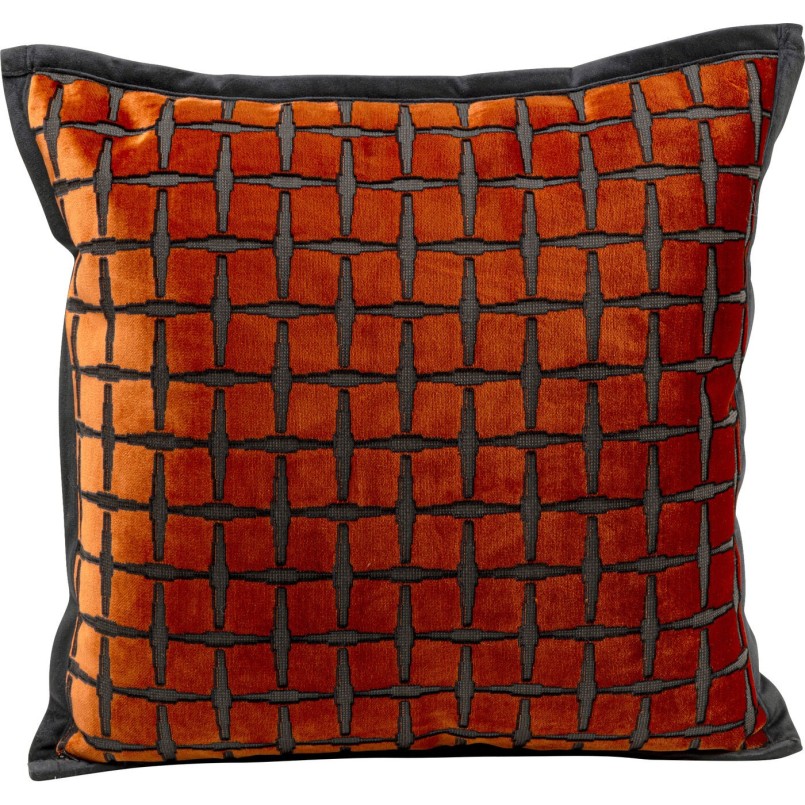 Coussin Jaqui Square orange 45x45cm